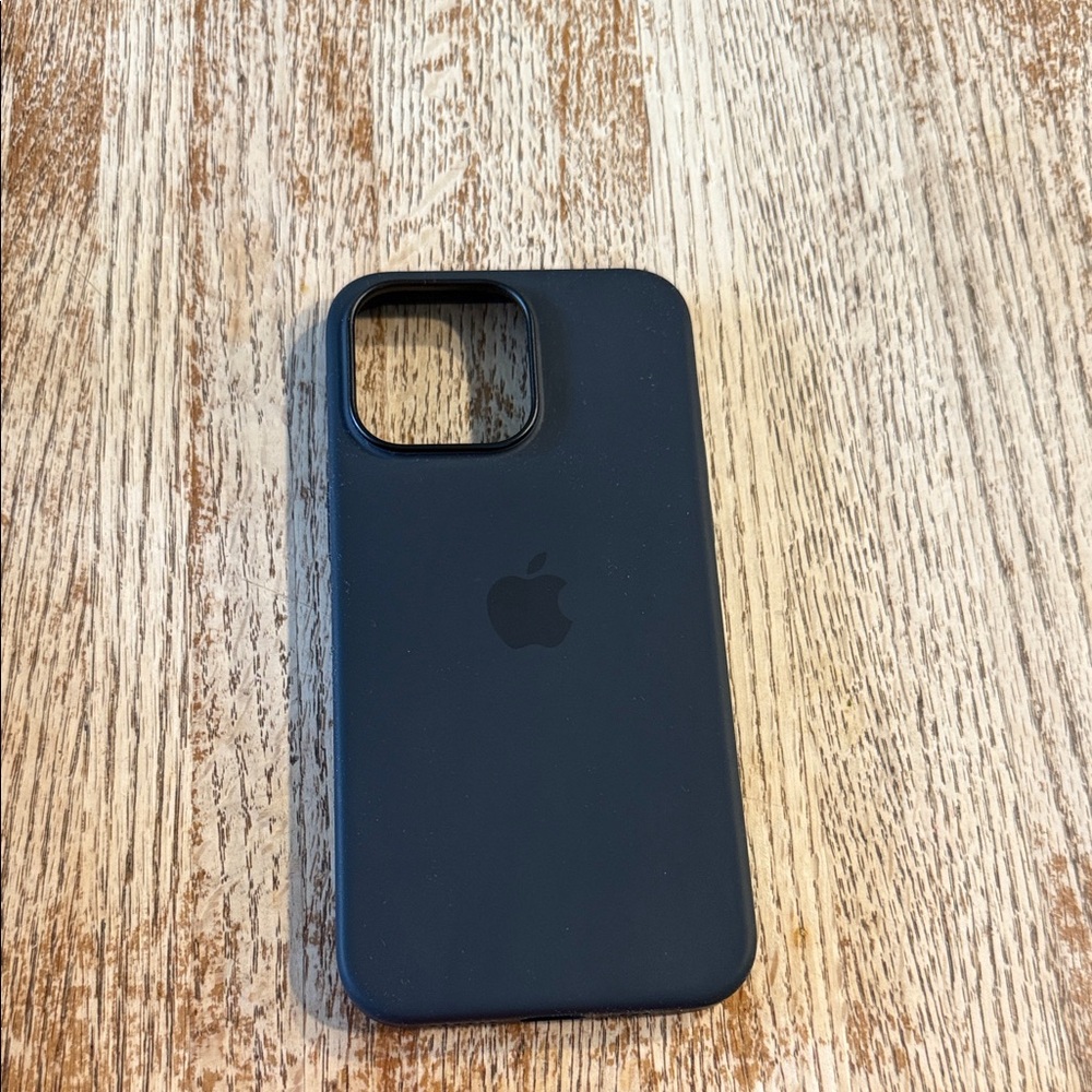 Apple black Silicone iPhone Case